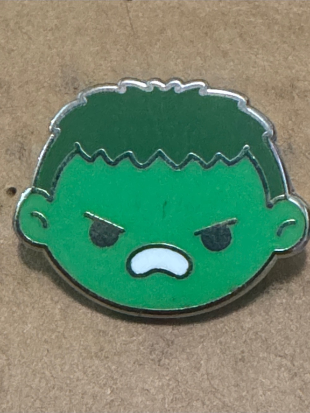 5/$25 Disney Marvel Hulk Emoji Pin